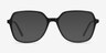 Lenny Black Acetate-metalEyeglass Frames from EyeBuyDirect, with Tinted Lenses