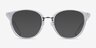 Shelby Clear Acetate-metalEyeglass Frames from EyeBuyDirect, with Tinted Lenses