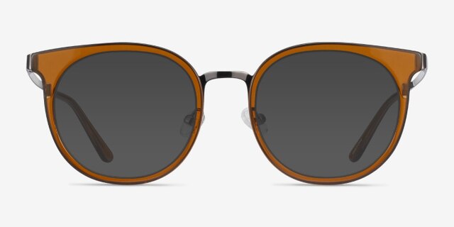 Murphy Brown Acetate-metalEyeglass Frames from EyeBuyDirect, with Tinted Lenses