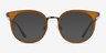 Murphy Brown Acetate-metalEyeglass Frames from EyeBuyDirect, with Tinted Lenses