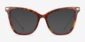Domy Tortoise Acetate-metalEyeglass Frames from EyeBuyDirect, with Tinted Lenses