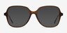 Corey Coffee Acetate-metalEyeglass Frames from EyeBuyDirect, with Tinted Lenses
