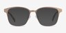 Intense Matte Gold Tortoise AcetateEyeglass Frames from EyeBuyDirect, with Tinted Lenses