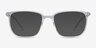 Pattern Clear AcetateEyeglass Frames from EyeBuyDirect, with Tinted Lenses