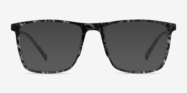 Cooper Gray Tortoise AcetateEyeglass Frames from EyeBuyDirect, with Tinted Lenses