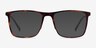Cooper Écailles AcétateMontures de lunettes de vue d'EyeBuyDirect, Avec des Verres Teintés