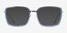 Remi Blue Silver AcetateEyeglass Frames from EyeBuyDirect, with Tinted Lenses