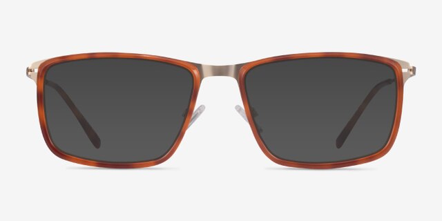 Kairo Tortoise Gold AcetateEyeglass Frames from EyeBuyDirect, with Tinted Lenses