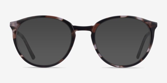 Mindful Ivory Tortoise AcetateEyeglass Frames from EyeBuyDirect, with Tinted Lenses