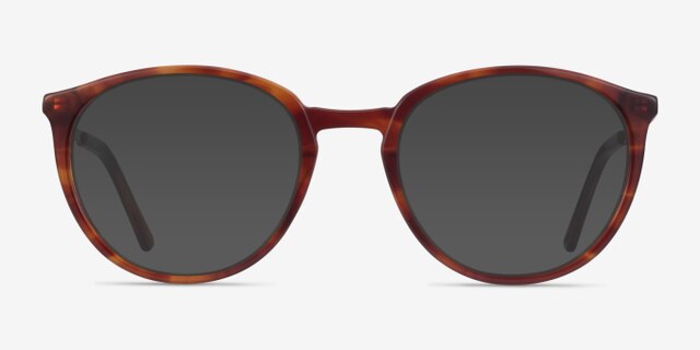 Mindful Tortoise AcetateEyeglass Frames from EyeBuyDirect, with Tinted Lenses