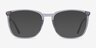 Domenico Clear Gray  Silver AcetateEyeglass Frames from EyeBuyDirect, with Tinted Lenses