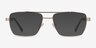 Colton Gold, Clear & Tortoise AcetateEyeglass Frames from EyeBuyDirect, with Tinted Lenses