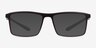 Medium Café PlastiqueMontures de lunettes de vue d'EyeBuyDirect, Avec des Verres Teintés