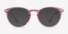Particle Clear Pink & Rose Gold Plastic-metalEyeglass Frames from EyeBuyDirect, with Tinted Lenses