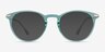 Particle Clear Green & Rose Gold Plastic-metalEyeglass Frames from EyeBuyDirect, with Tinted Lenses