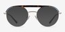 Volition Gold &Tortoise Acetate-metalEyeglass Frames from EyeBuyDirect, with Tinted Lenses