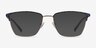 Moore Blue Tortoise Gold AcetateEyeglass Frames from EyeBuyDirect, with Tinted Lenses