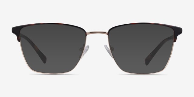 Moore Tortoise Gold AcetateEyeglass Frames from EyeBuyDirect, with Tinted Lenses