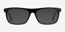 Drop Black AcetateEyeglass Frames from EyeBuyDirect, with Tinted Lenses