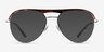 Mission Tortoise & Silver Acetate-metalEyeglass Frames from EyeBuyDirect, with Tinted Lenses