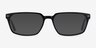 Fusion Black Silver AcetateEyeglass Frames from EyeBuyDirect, with Tinted Lenses