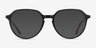 World Dark Green Silver AcetateEyeglass Frames from EyeBuyDirect, with Tinted Lenses