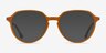 World Orange AcetateEyeglass Frames from EyeBuyDirect, with Tinted Lenses