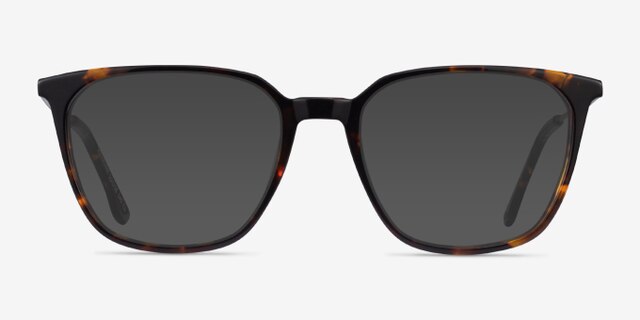 Souvenir Tortoise AcetateEyeglass Frames from EyeBuyDirect, with Tinted Lenses