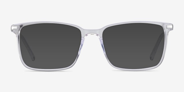 Button Clear AcetateEyeglass Frames from EyeBuyDirect, with Tinted Lenses