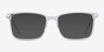 Button Clear AcetateEyeglass Frames from EyeBuyDirect, with Tinted Lenses