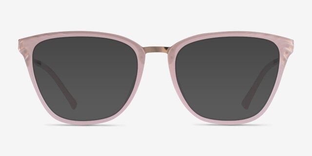Azur Rose AcétateMontures de lunettes de vue d'EyeBuyDirect, Avec des Verres Teintés