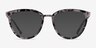 Momentous Gray Tortoise AcetateEyeglass Frames from EyeBuyDirect, with Tinted Lenses