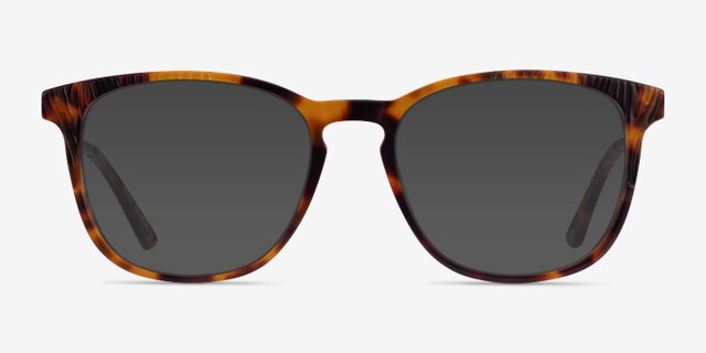 Astute Tortoise AcetateEyeglass Frames from EyeBuyDirect, with Tinted Lenses