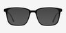 Venti Black AcetateEyeglass Frames from EyeBuyDirect, with Tinted Lenses