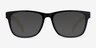 Reserve Black & Light Wood AcetateEyeglass Frames from EyeBuyDirect, with Tinted Lenses
