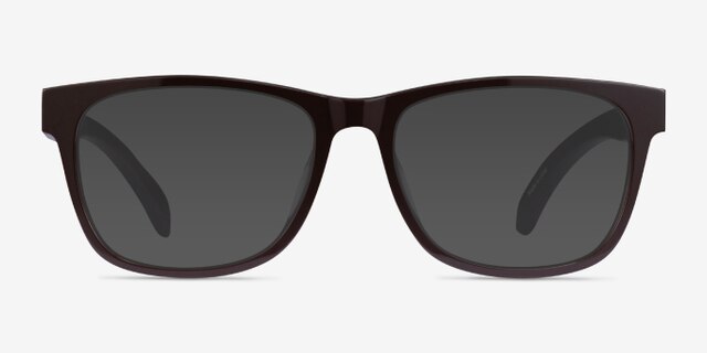 Reserve Brown & Dark Wood AcetateEyeglass Frames from EyeBuyDirect, with Tinted Lenses