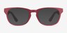 Tongass Red AcetateEyeglass Frames from EyeBuyDirect, with Tinted Lenses