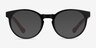 Everglades Green & Red Wood AcetateEyeglass Frames from EyeBuyDirect, with Tinted Lenses