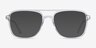 Eddie Clear AcetateEyeglass Frames from EyeBuyDirect, with Tinted Lenses