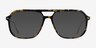 Intrepid Green Tortoise AcetateEyeglass Frames from EyeBuyDirect, with Tinted Lenses