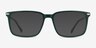 Boscus Green Silver AcetateEyeglass Frames from EyeBuyDirect, with Tinted Lenses
