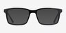 Symbiosis Noir AcétateMontures de lunettes de vue d'EyeBuyDirect, Avec des Verres Teintés