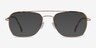 Arizona Gold Tortoise AcetateEyeglass Frames from EyeBuyDirect, with Tinted Lenses