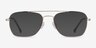 Arizona Green Gold AcetateEyeglass Frames from EyeBuyDirect, with Tinted Lenses