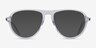 Stratosphere Clear Matte Black AcetateEyeglass Frames from EyeBuyDirect, with Tinted Lenses