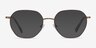 Satsuma Brown Bronze AcetateEyeglass Frames from EyeBuyDirect, with Tinted Lenses