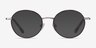 Ikigai Tortoise Gunmetal AcétateMontures de lunettes de vue d'EyeBuyDirect, Avec des Verres Teintés