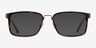 Shibui Tortoise AcetateEyeglass Frames from EyeBuyDirect, with Tinted Lenses