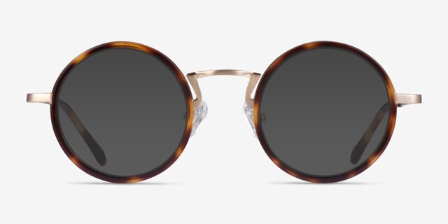 Nagoya Tortoise Gold AcetateEyeglass Frames from EyeBuyDirect, with Tinted Lenses