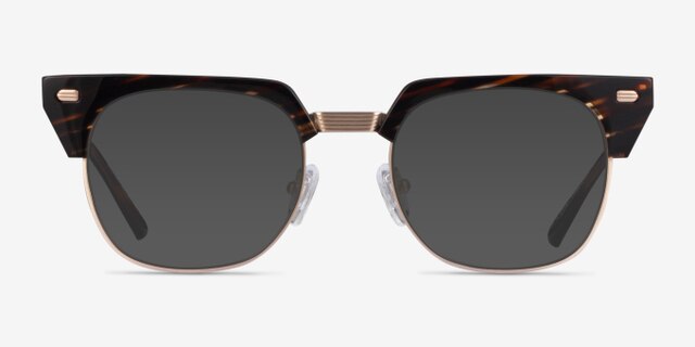 Nichibotsu Tortoise Gold AcetateEyeglass Frames from EyeBuyDirect, with Tinted Lenses